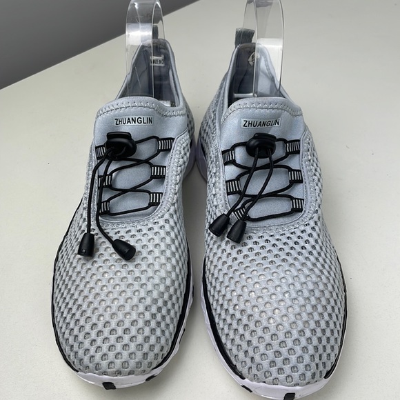 Zhuanglin Quick Drying Aqua Water Shoes Gray Size 11 - Picture 1 of 14